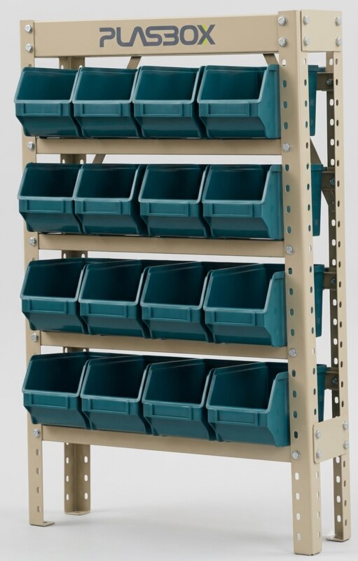 Estante Organizadora Porta-Componentes BIN PB 16/4