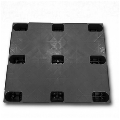 Pallet Plástico Liso PB 14 Standard Liso (Fechado) com Bordas