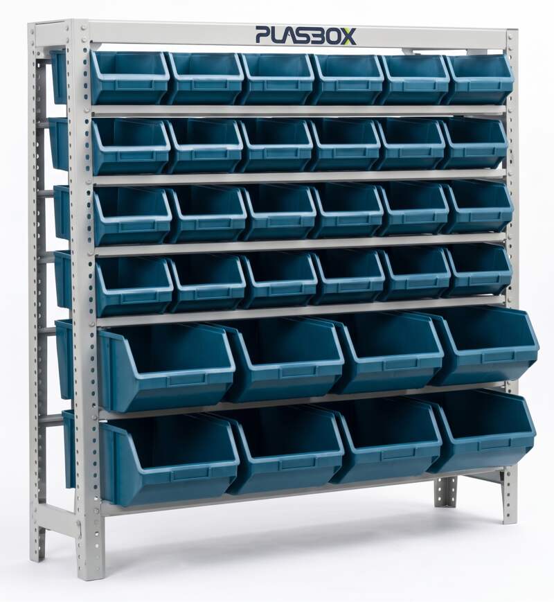 Estante Organizadora Porta-Componentes BIN Mistos PB 32-M