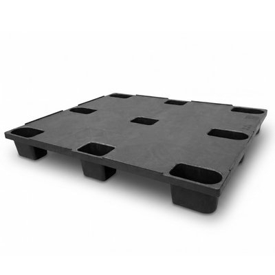 Pallet Plástico Liso PB 14 Standard Liso (Fechado) com Bordas