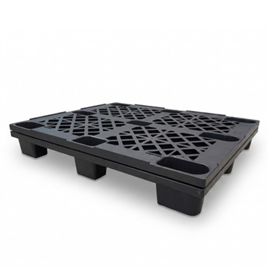 Pallet Plástico Vazado PB 14 Standard com Bordas