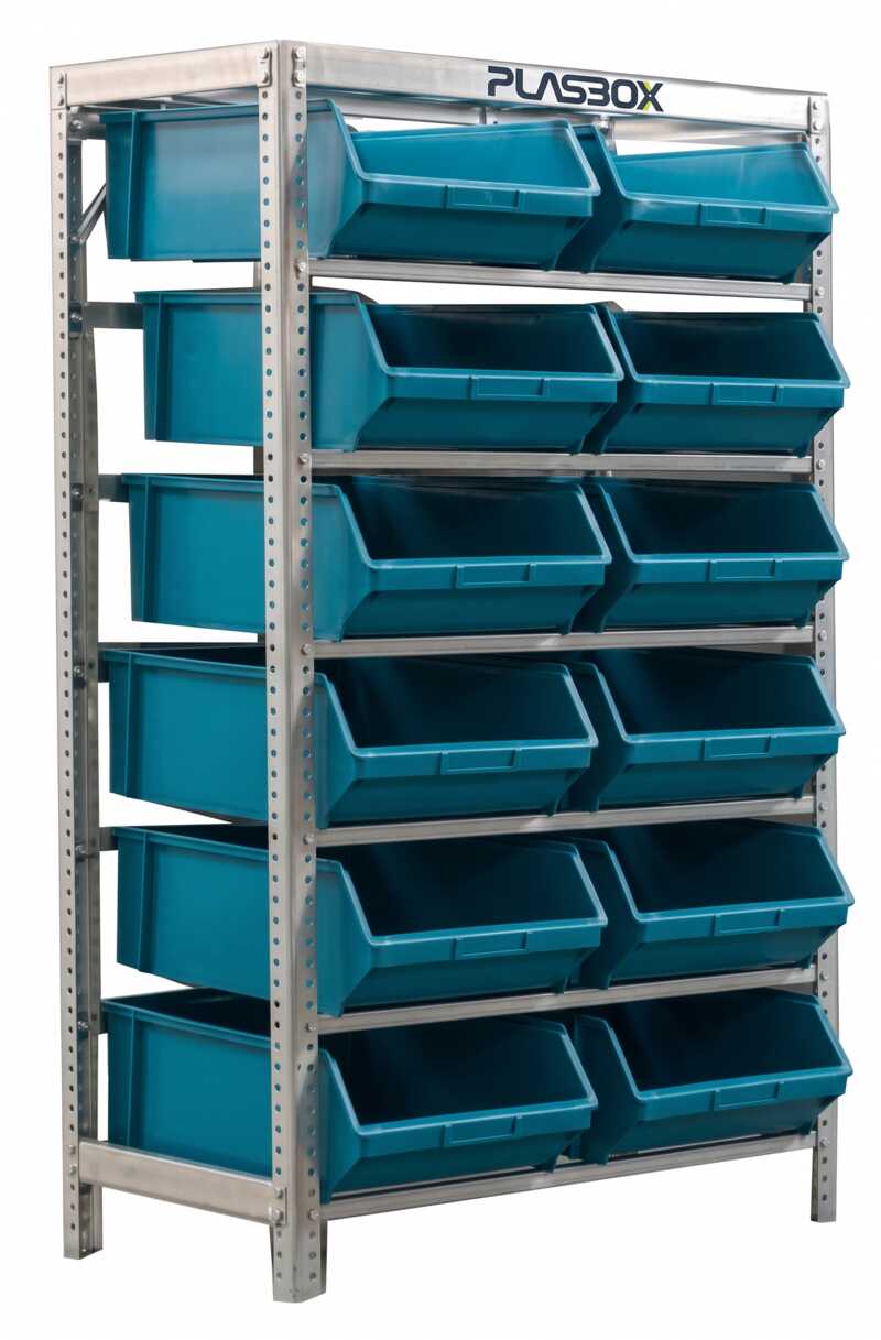 Estante Organizadora Porta-Componentes BIN PB 12/8