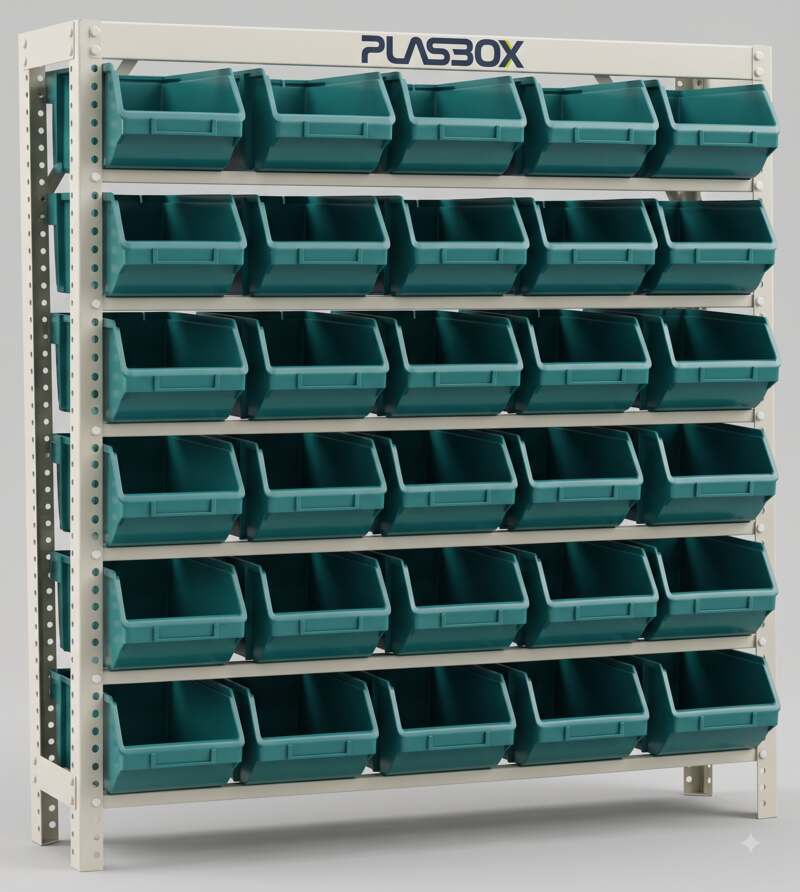 Estante Organizadora Porta-Componentes BIN PB 30/6